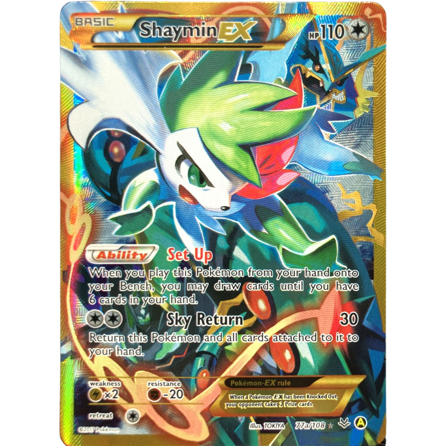 Shaymin EX (UR) / Shaymin EX - Alternate Art Promos (77a/108)