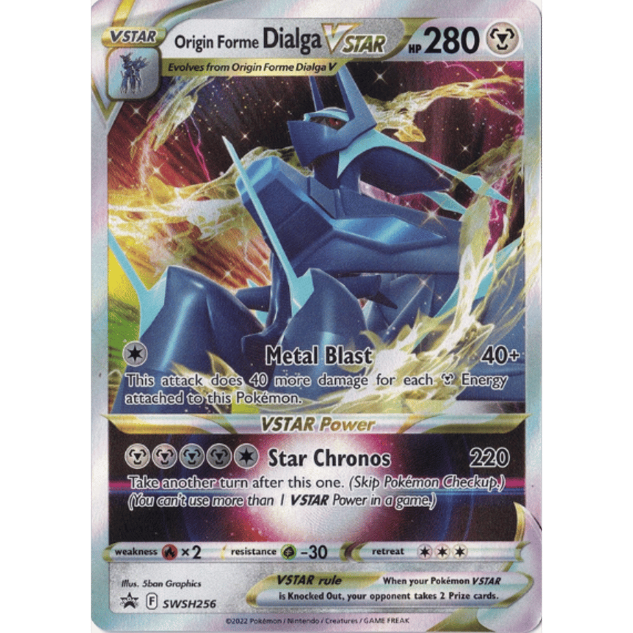 Origin Forme Dialga VSTAR [RRR] / Origin Forme Dialga VSTAR - Sword &amp; Shield Promo Cards (SWSH256)