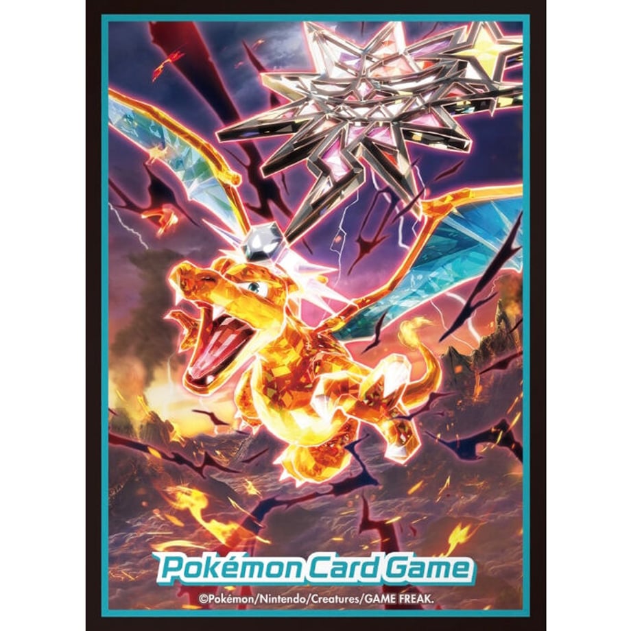 [Rose] Japanese Premium Gloss Evil Star Charizard Sleeve (2023)