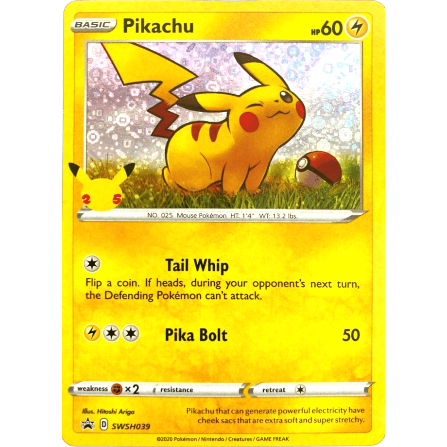 Pikachu [P] / Pikachu - Miscellaneous Cards &amp; Products (SWSH039)