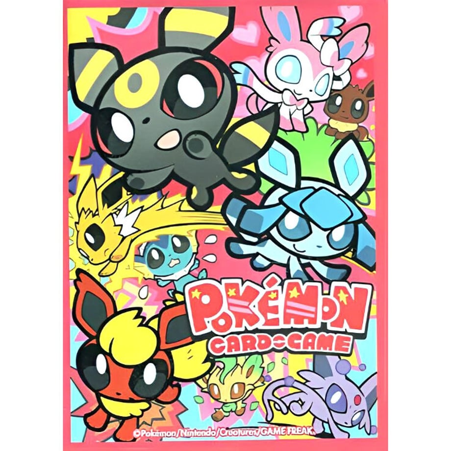 [Rose] Japanese Pokemon Center Exclusive Umbreon and Glaceon Sleeve (2016)