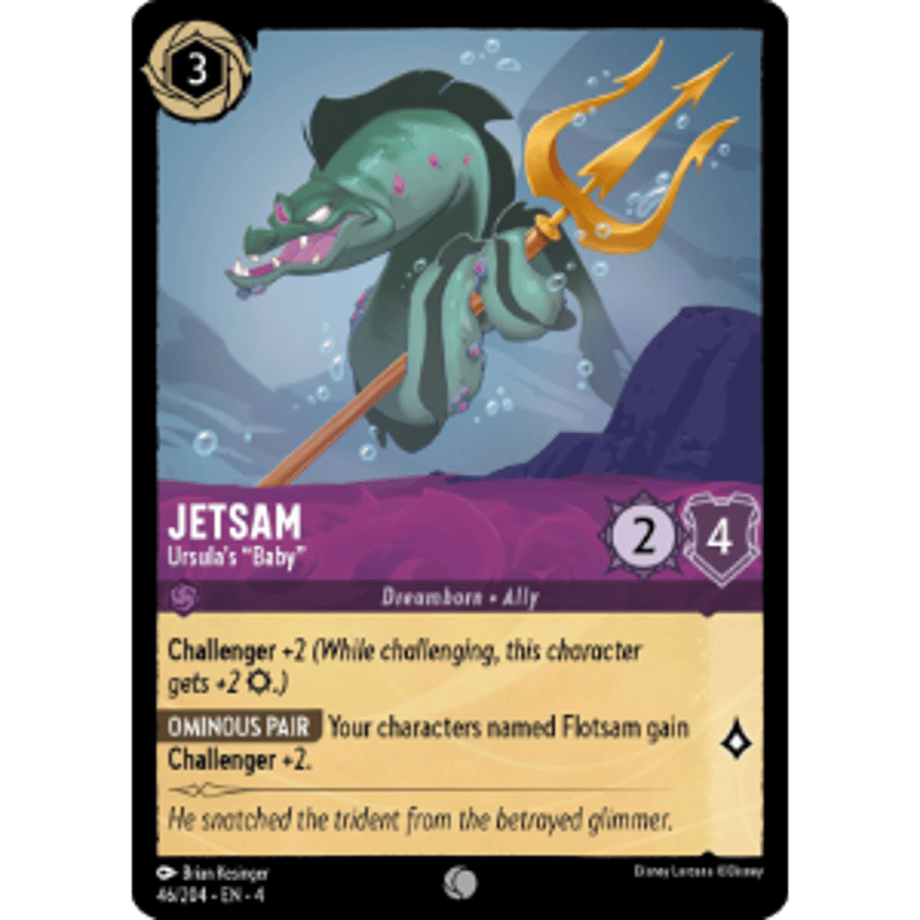 LORCANA Jetsam (Ursula's "Baby") - 46/204-EN-4