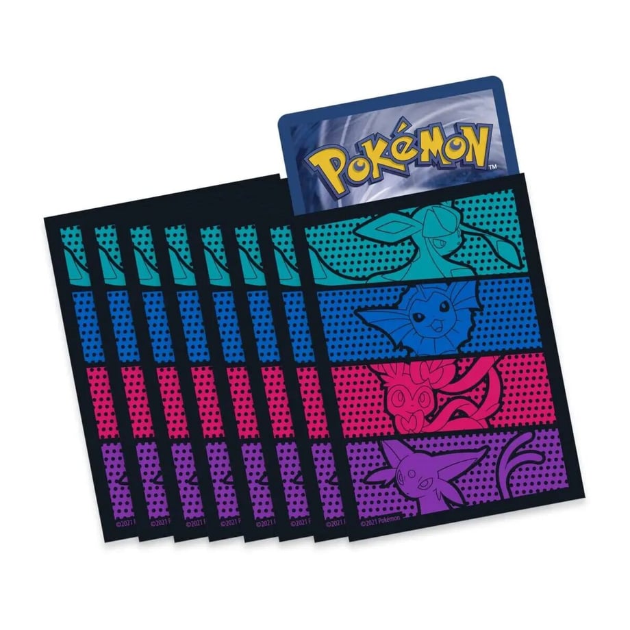 Pokemon Card Pokemon Center Limited Edition Evolving Skies Elite Trainer Box Card Sleeves (65 Cards) [Espeon, Vaporeon, Sylveon, Glaceon]