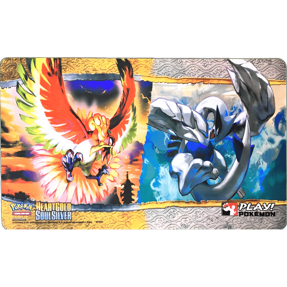 Pokemon Card 2010 City Championships Ho-oh &amp; Lugia Playmat [Size Note]