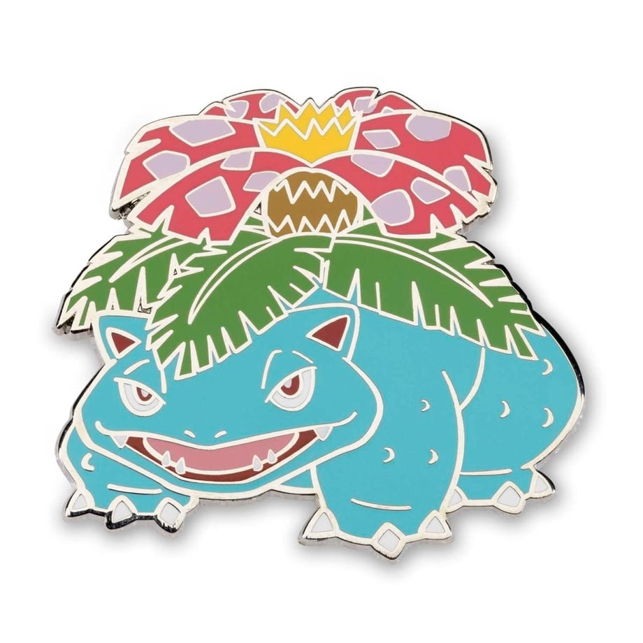 Pokemon Center Exclusive Venusaur Pin