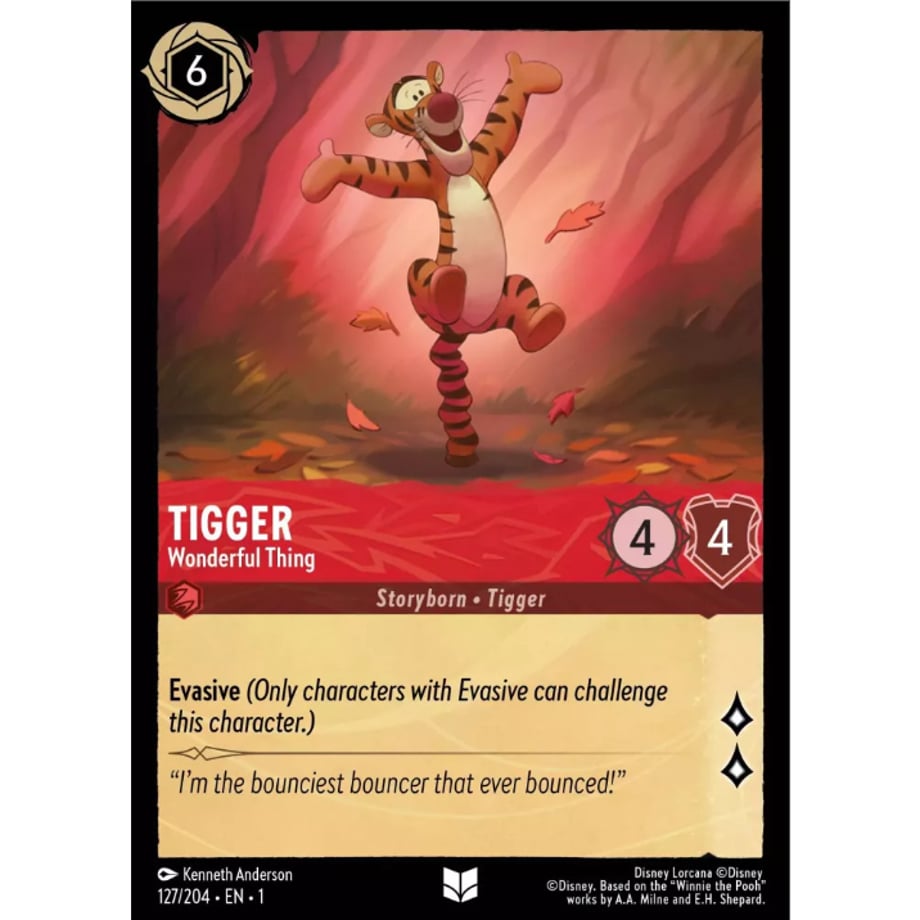 LORCANA Tigger (Wonderful Thing) - 127/204-EN-1(Foil)