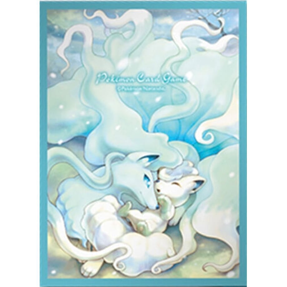 [Rose] Japanese version Pokemon Center exclusive Alolan Ninetales &amp; Alolan Vulpix sleeve (2017)