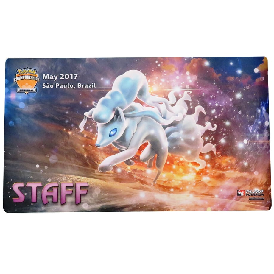 Pokemon Card 2017 Regional Championships (São Paulo, Brazil) Alola Ninetales Playmat [STAFF]