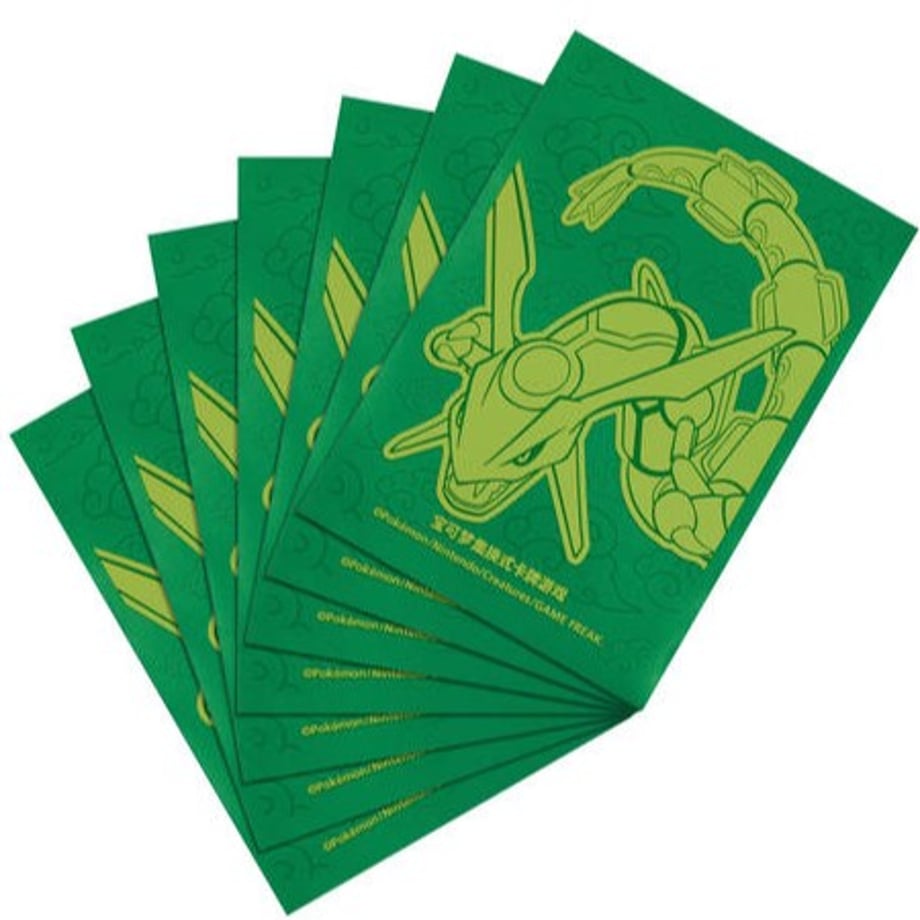 China BOX exclusive Dragon Return Card Sleeves (64 cards) [Rayquaza]