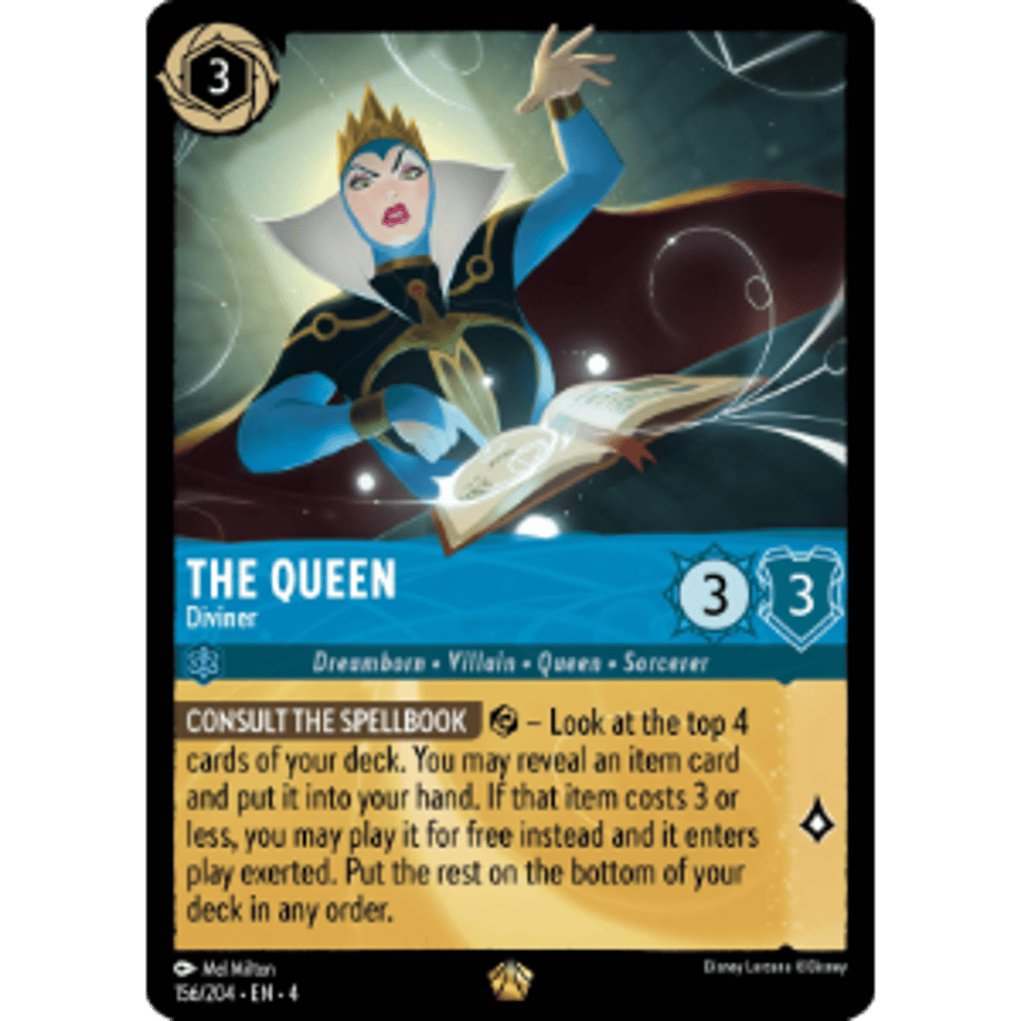 LORCANA Queen [Legendary] / The Queen (Diviner) - 156/204-EN-4