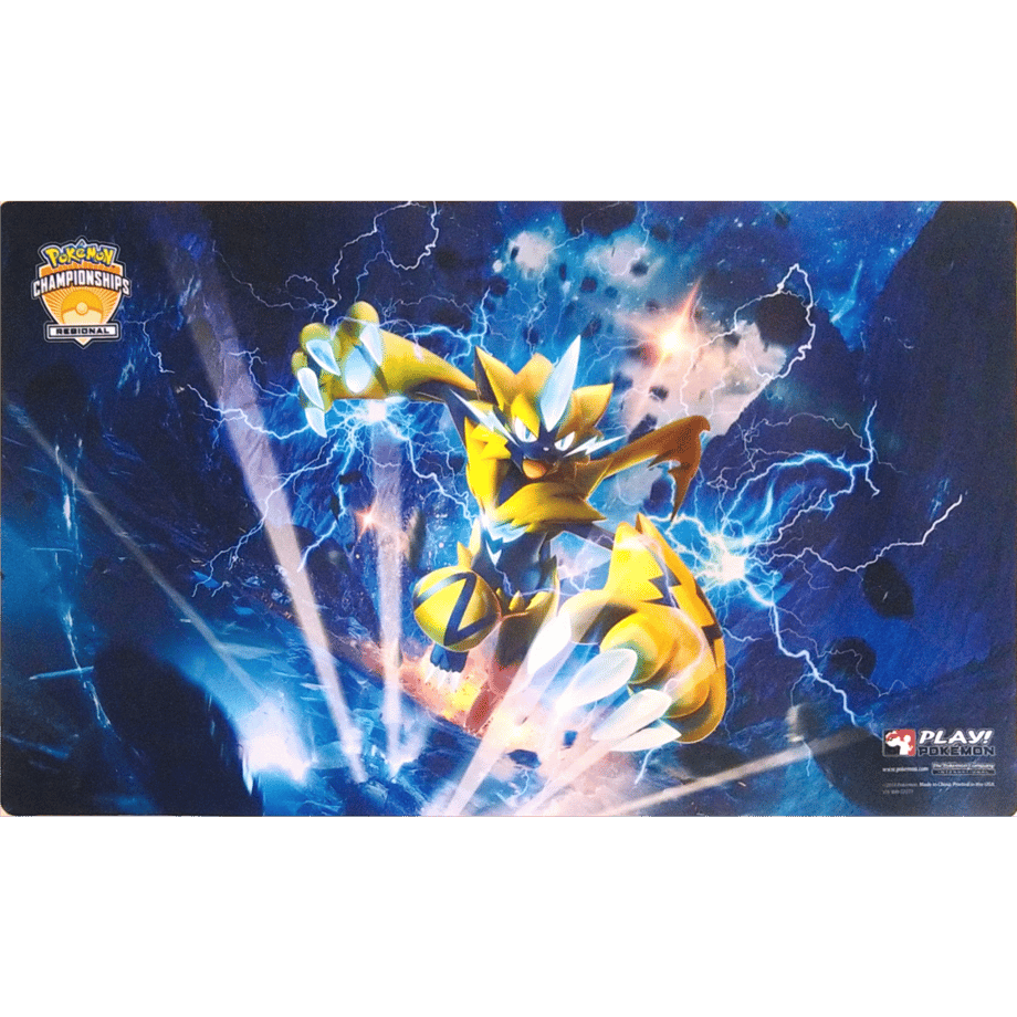 Pokemon Card 2018 Regional Championships Zeraora Playmat