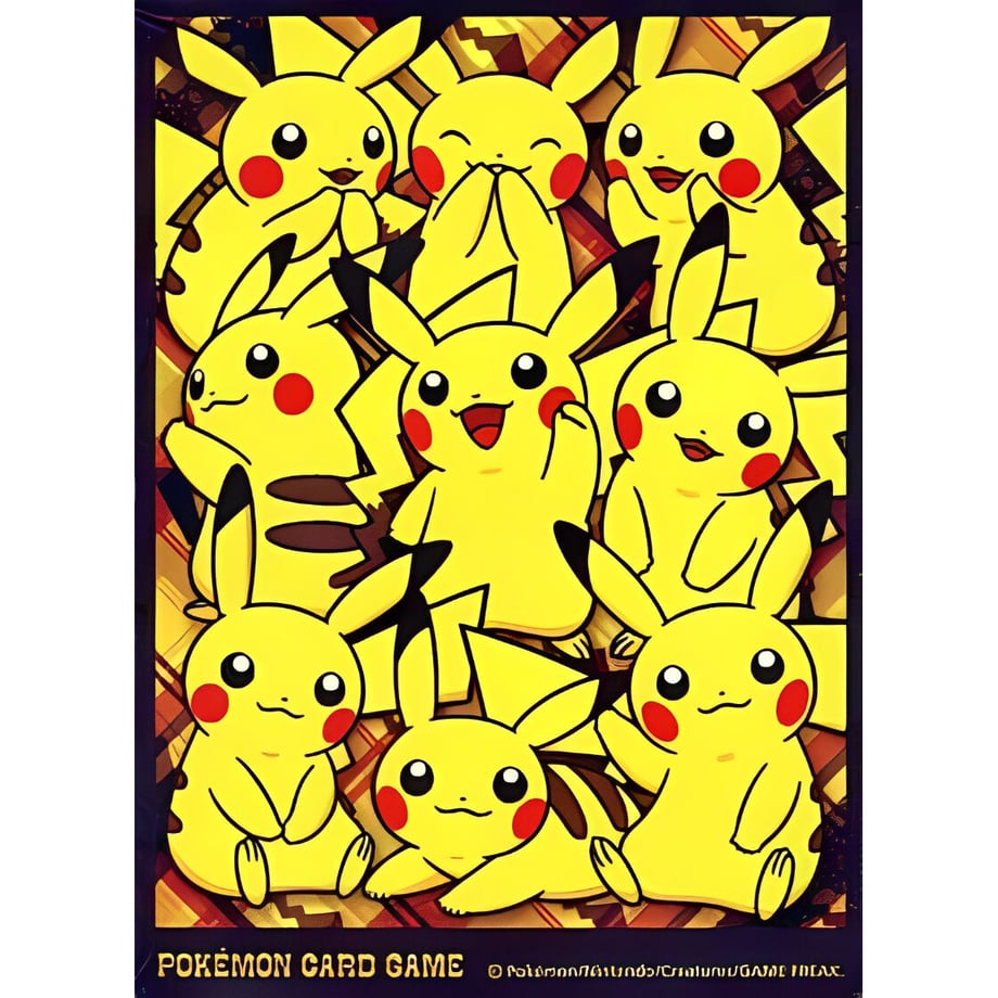 [Rose] Japanese version Pokemon Center exclusive Pikachu-filled sleeve (2011)