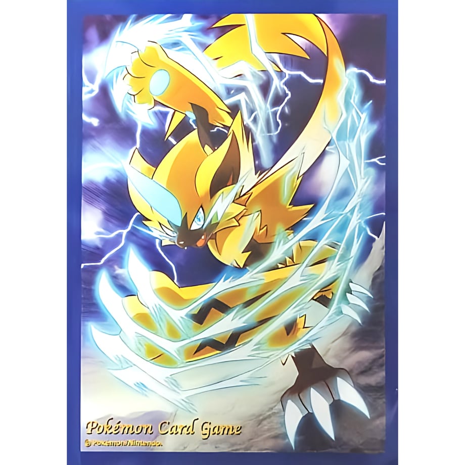 [Rose] Japanese version Pokemon Center exclusive Zeraora (Wind Thunder) Sleeve (2018)