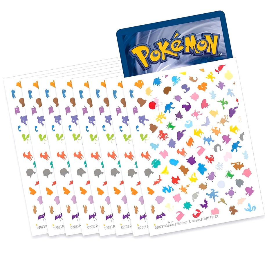 Pokemon Card Scarlet &amp; Violet—151 Elite Trainer Box Card Sleeves (65 cards) [First Generation Silhouette]