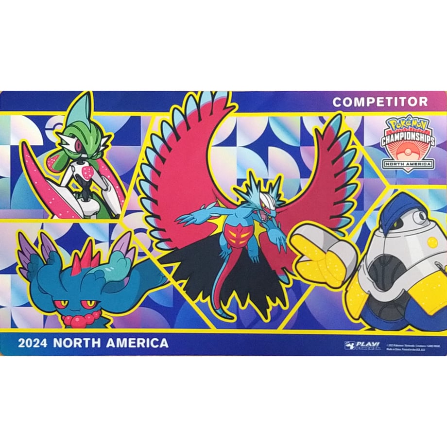 Pokemon Card 2024 North America International Championships Player Playmat