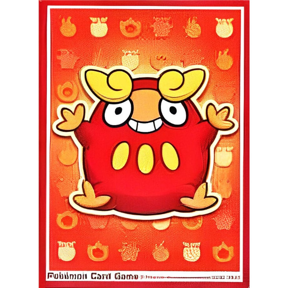 [Rose] Japanese Pokemon Center Exclusive Darumaka Sleeve (2011)