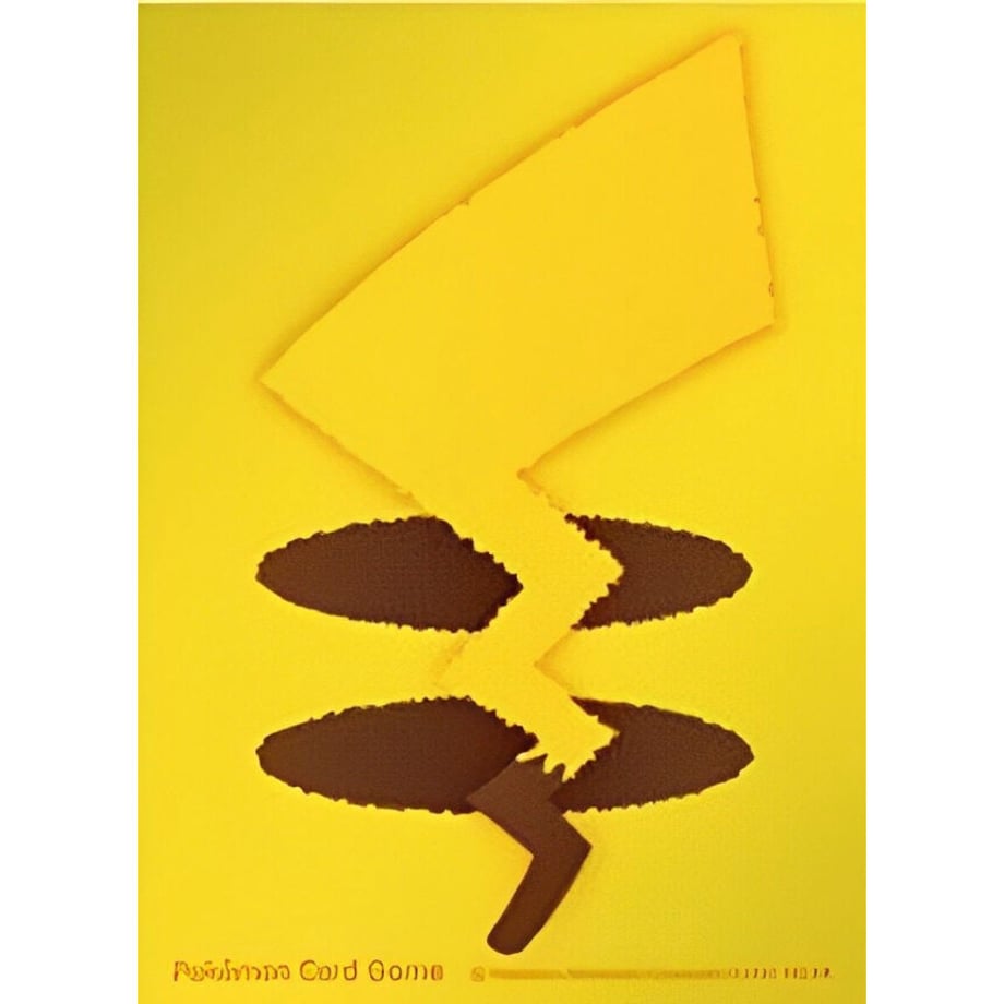 [Rose] Japanese version Pokemon Center exclusive Pikachu's tail (yellow frame) [First edition] Sleeve (2015)