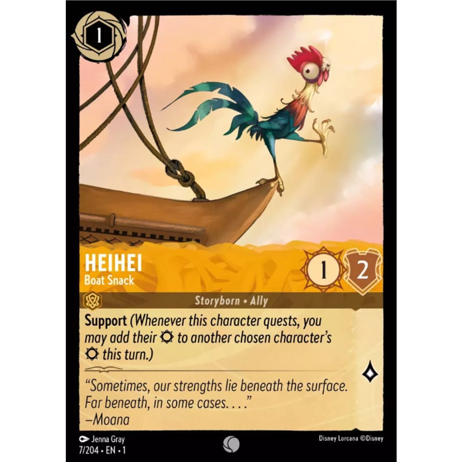 LORCANA HeiHei [Common] / HeiHei (Boat Snack) - 7/204-EN-1