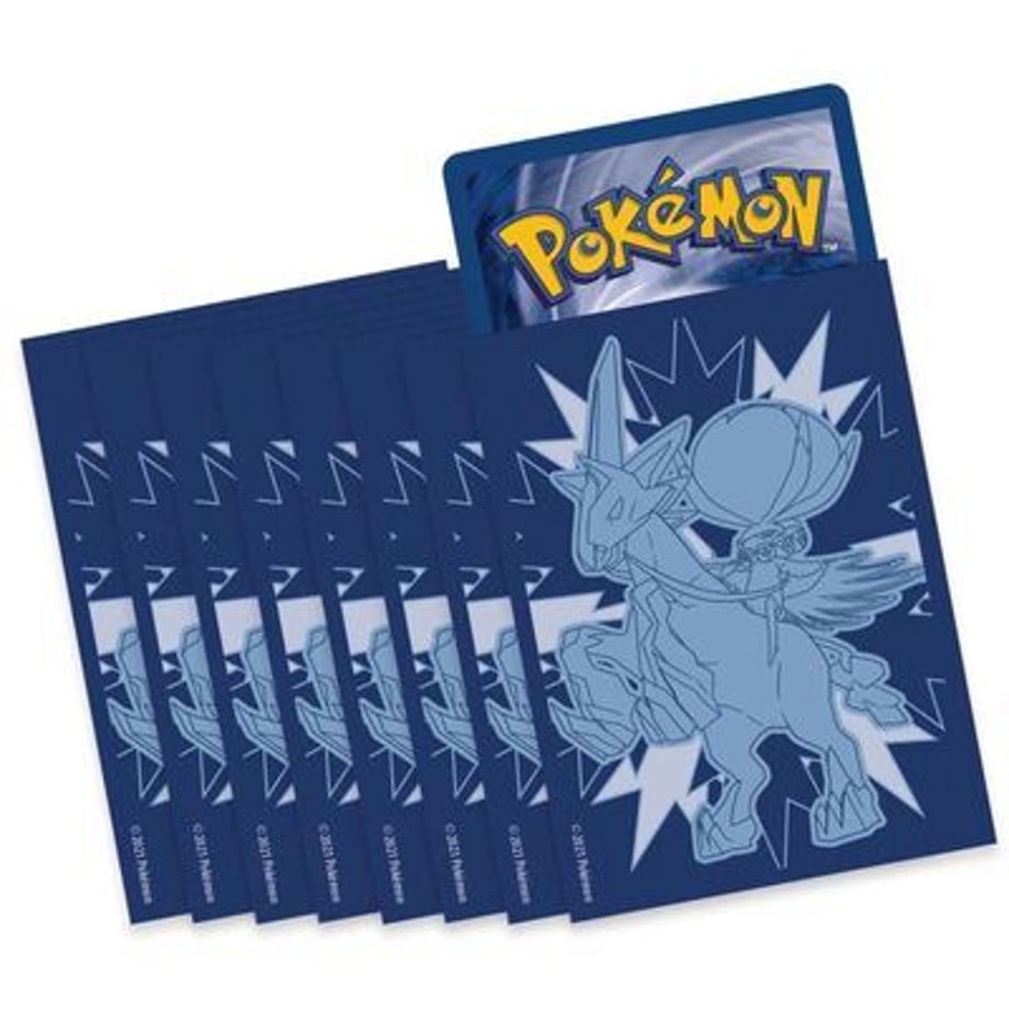 ポケモンカード ポケモンセンター限定版 Chilling Reign Elite Trainer Box カードスリーブ (65枚) 【バドレックス(白馬)】