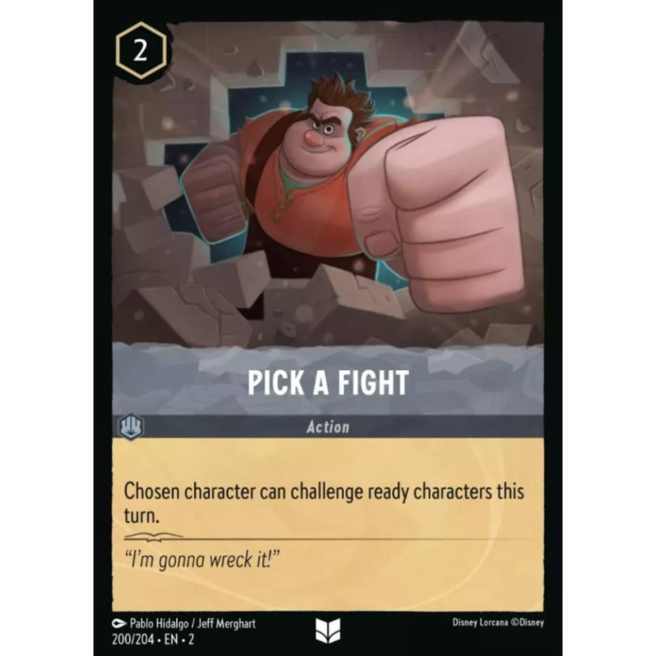 LORCANA Pick a Fight [Uncommon] / Pick a Fight - 200/204-EN-2