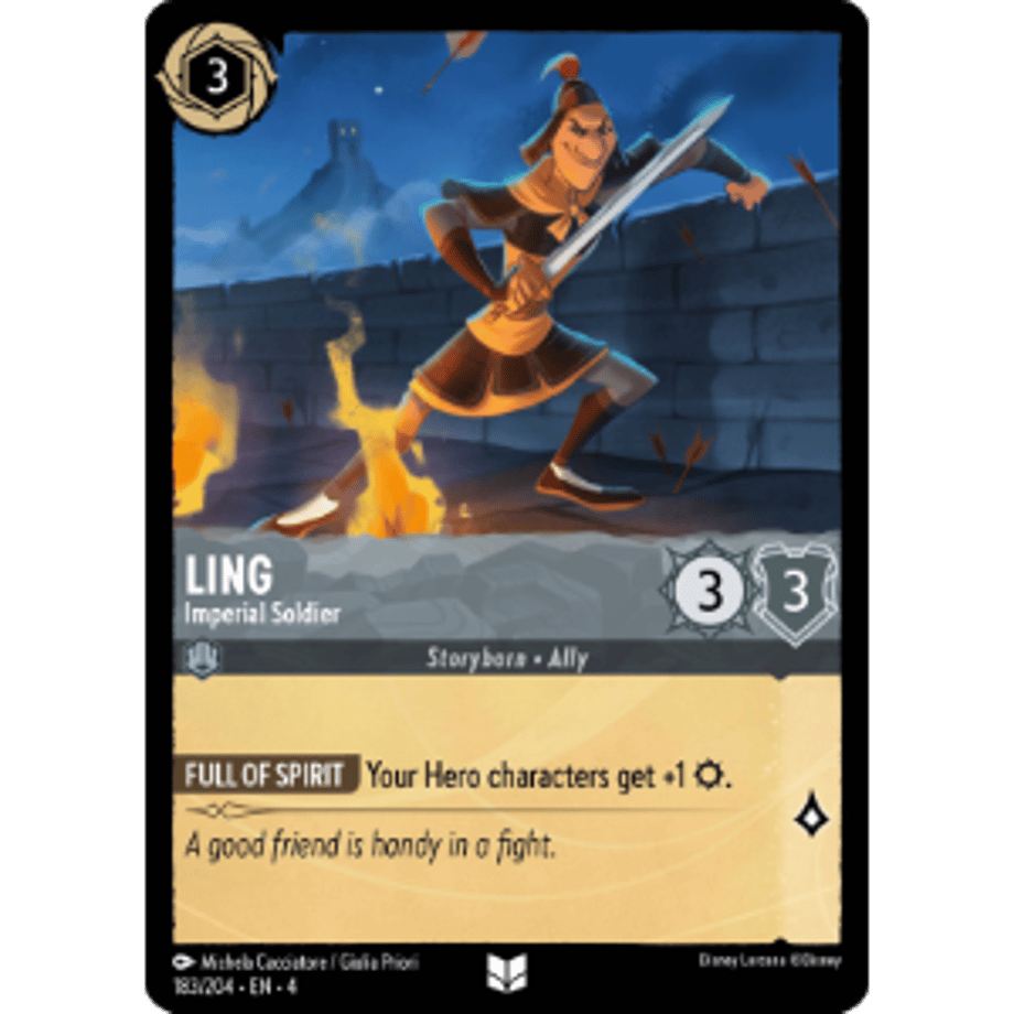 LORCANA Ling (Imperial Soldier) - 183/204-EN-4