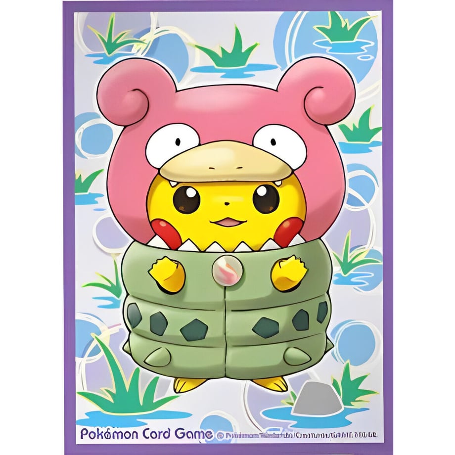 [Rose] Japanese version Pokemon Center exclusive Pikachu wearing Mega Slowpoke poncho sleeve (2016)