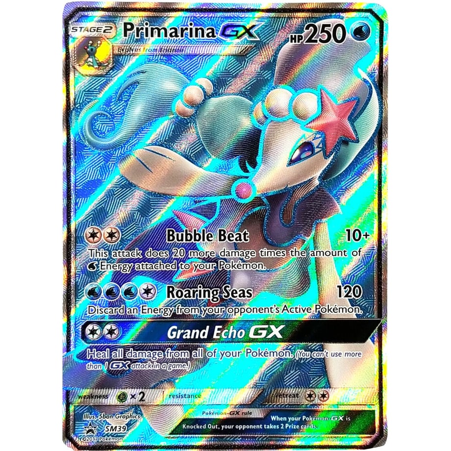 アシレーヌGX【SR】 / Primarina GX - SM Promos (SM39)