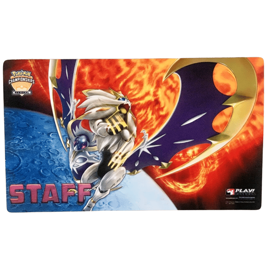 Pokemon Card 2019 Regional Championships Solgaleo &amp; Lunala Playmat [STAFF]