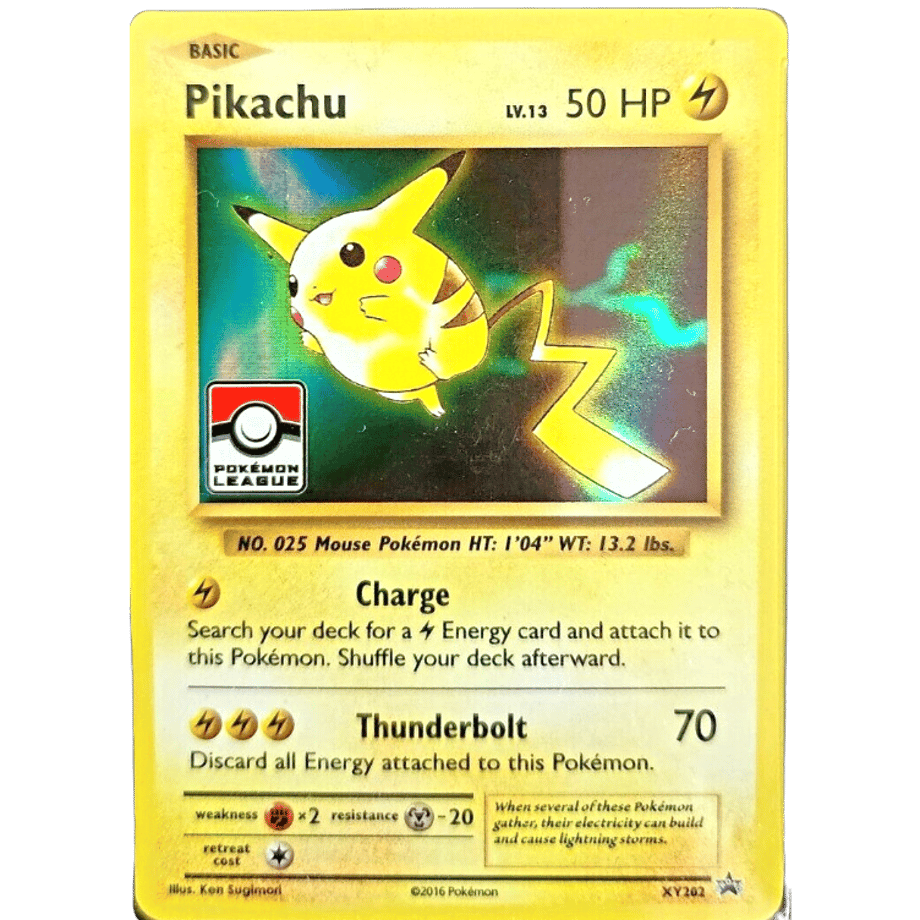 Pikachu [P] (2016 Pokemon Bread Campaign Promo Design) / Pikachu - League &amp; Championship Cards (XY202)