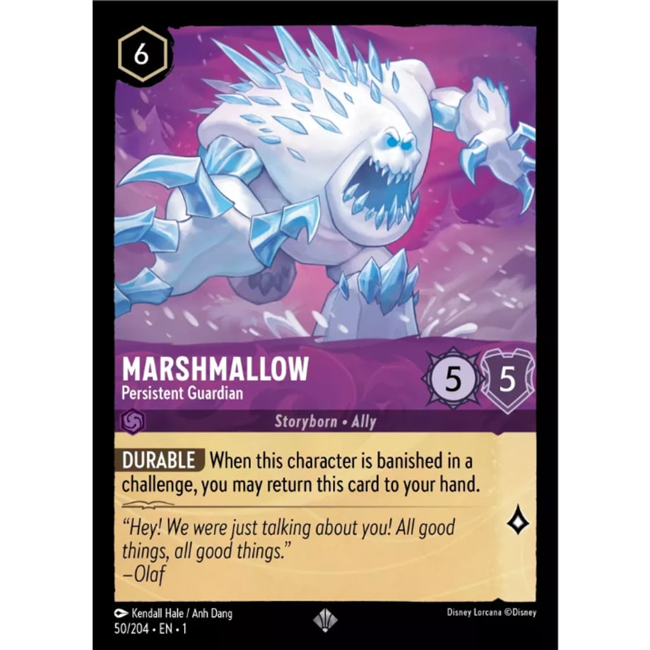 LORCANA Marshmallow (Persistent Guardian) - 50/204-EN-1(Foil)