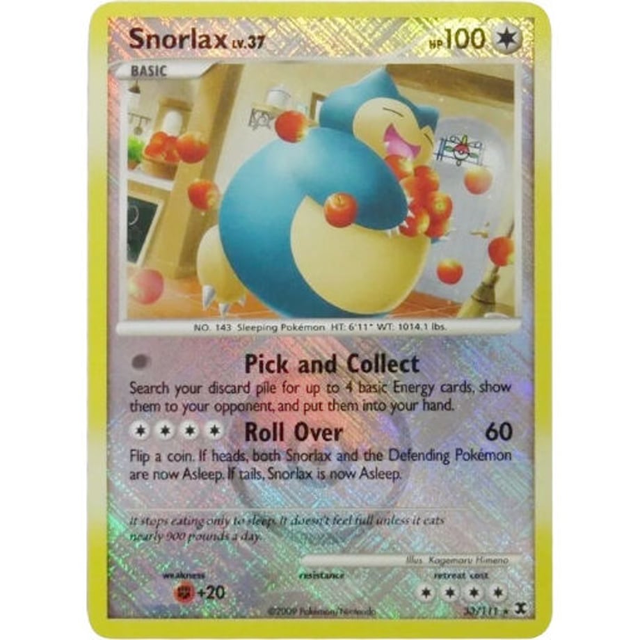 Snorlax - League &amp; Championship Cards (33/111)