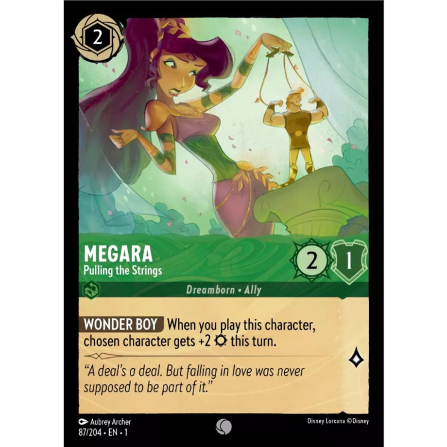 LORCANA Megara (Pulling the Strings) - 87/204-EN-1