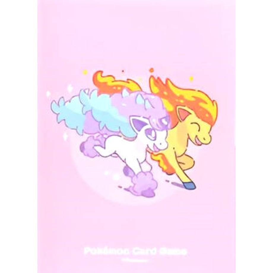 【バラ】 日版 ポケセン限定 HELLO PONYTA ガラルポニータ スリーブ (2020)