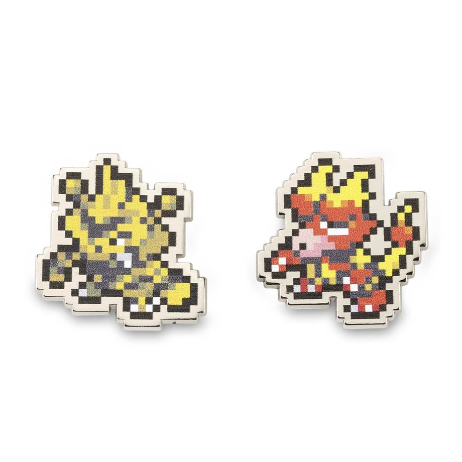 Pokemon Center Exclusive Electabuzz/Booba Pixel Pin