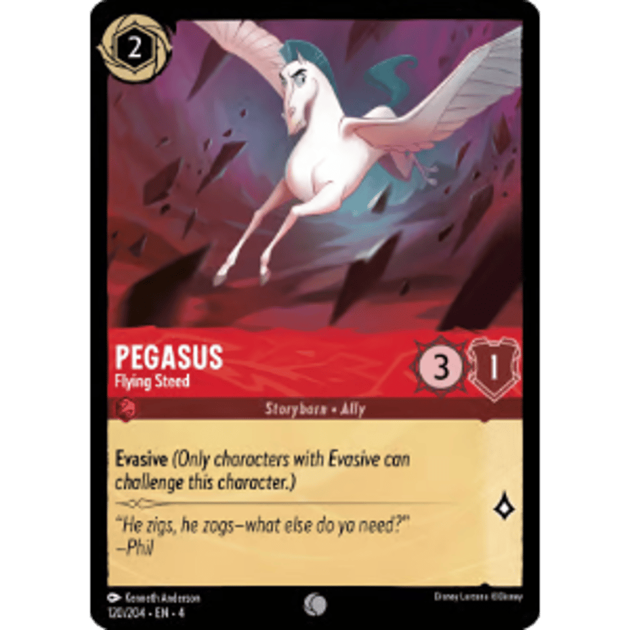 LORCANA Pegasus [Common] / Pegase (Flying Steed) - 120/204-EN-4