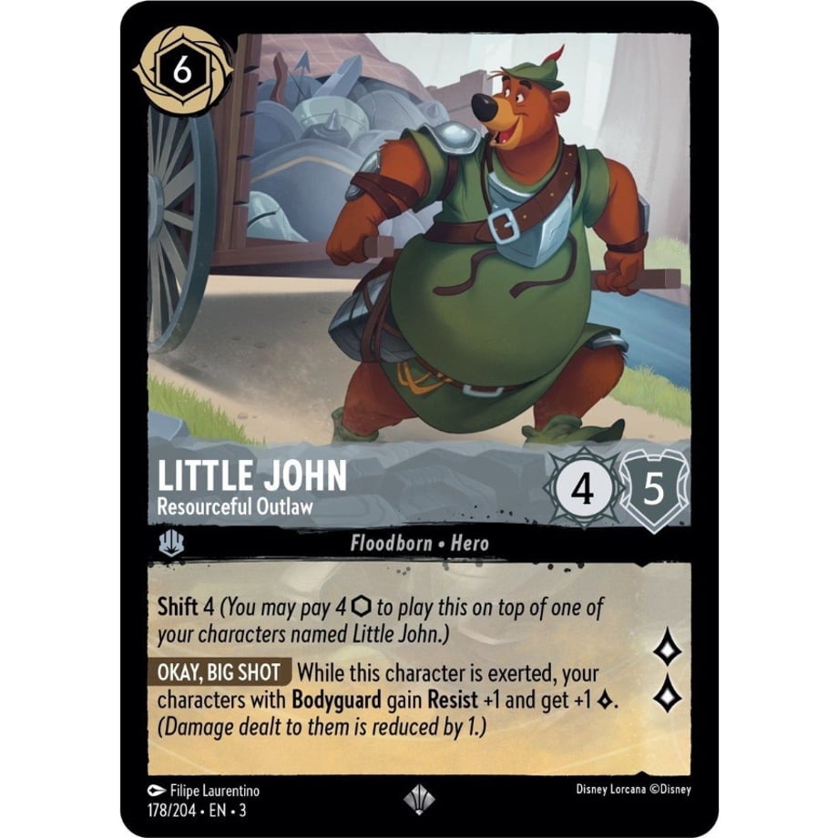 LORCANA Little John (Resourceful Outlaw) - 178/204-EN-3