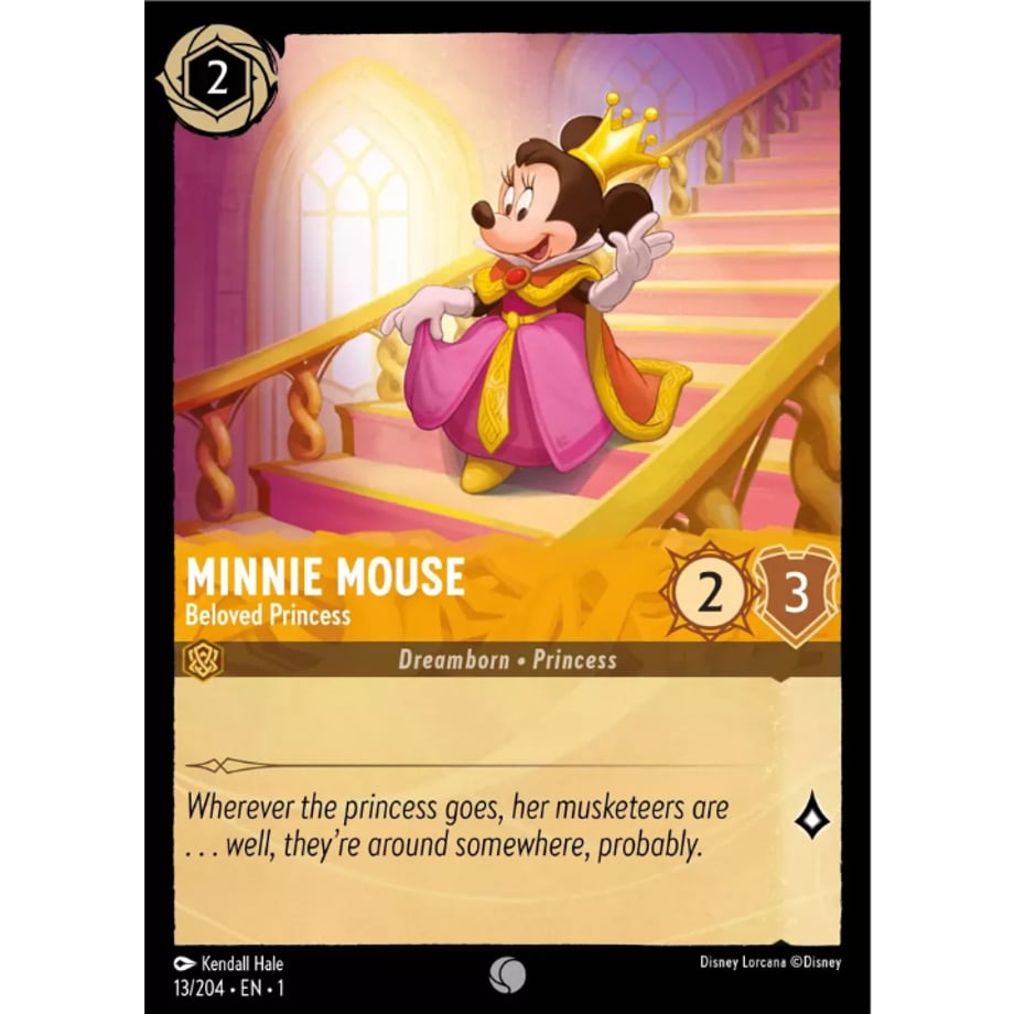 LORCANA Minnie Mouse (Beloved Princess) - 13/204-EN-1