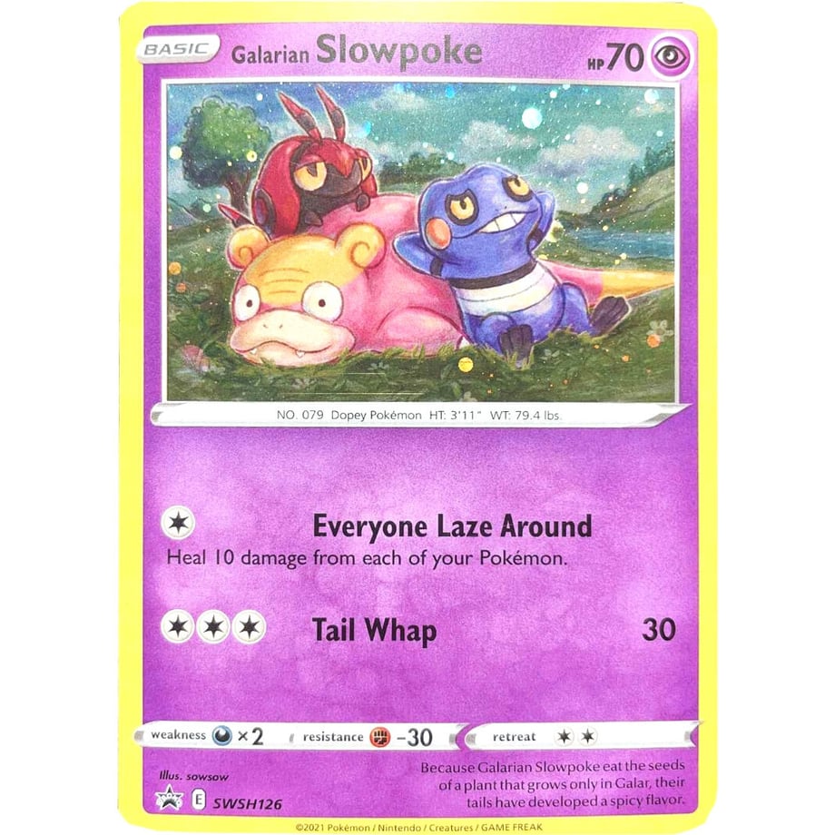 ガラルヤドン【P】 / Galarian Slowpoke - Sword & Shield Promo Cards (SWSH126)