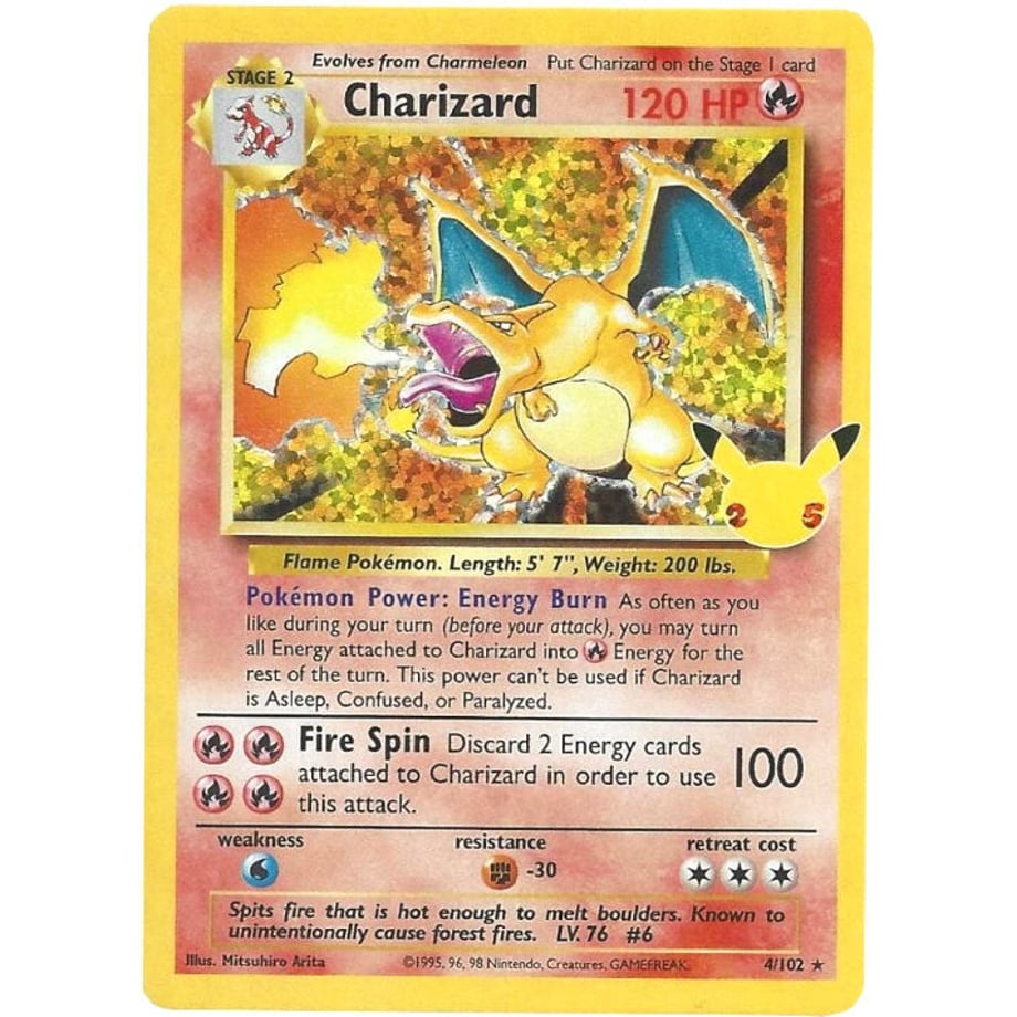 リザードン(25th)【P】 / Charizard - Celebrations (4/102)