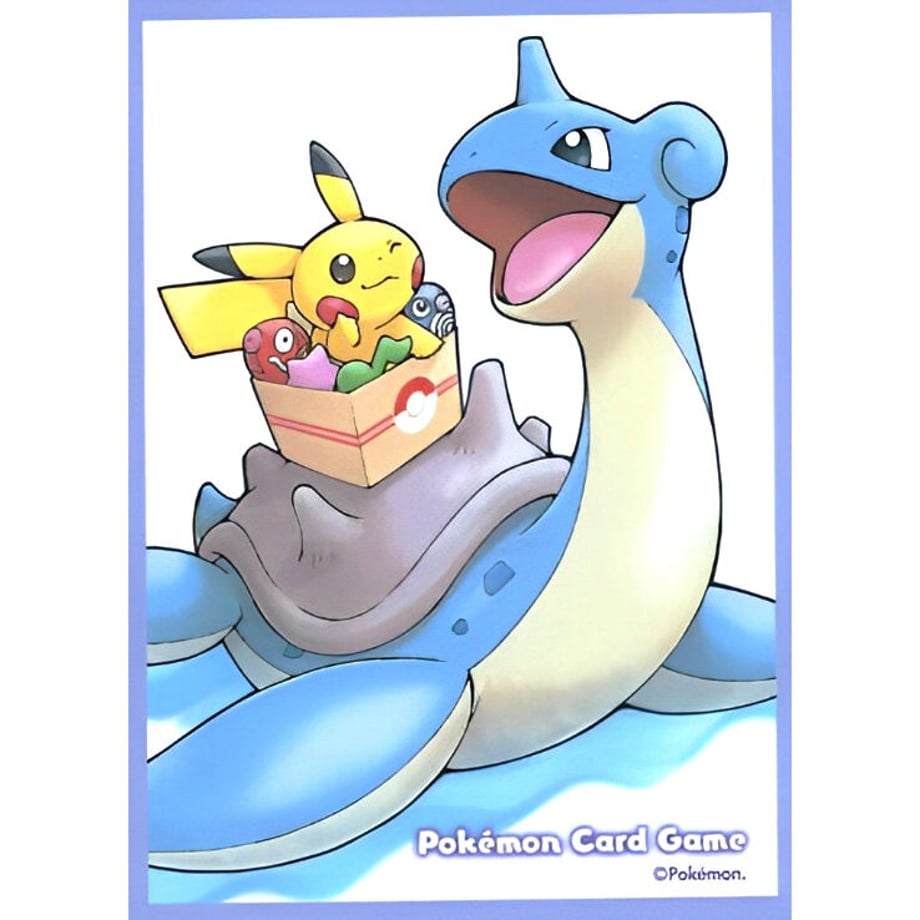 [Rose] Japanese version January-March 2021 Pokemon Card Regular Delivery Sleeve (2021) [Lapras &amp; Pikachu]