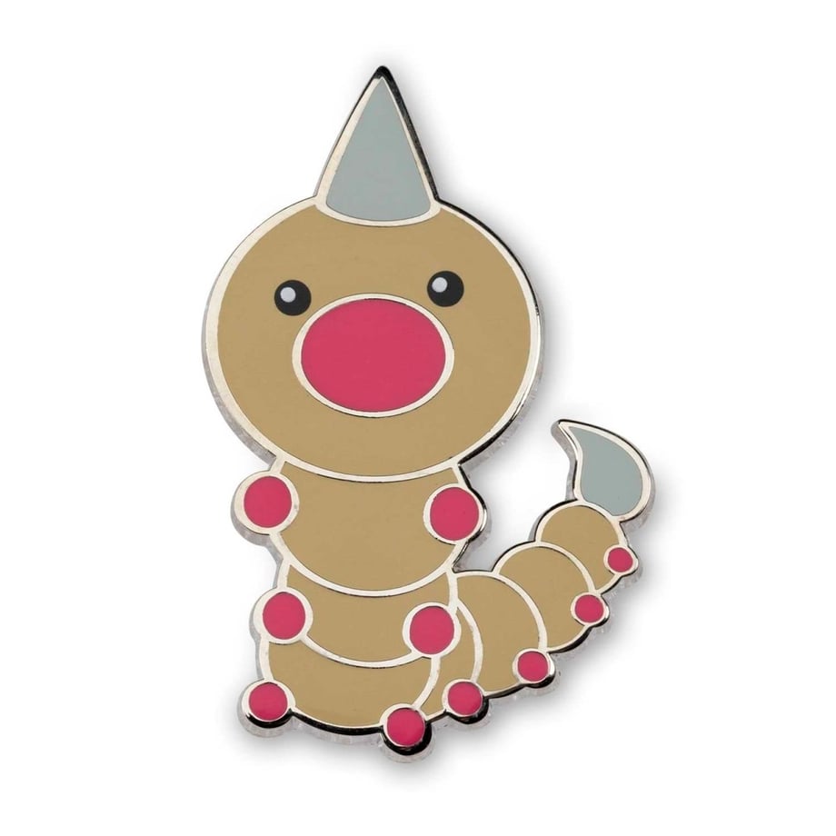 Pokemon Center Exclusive Weedle Pin