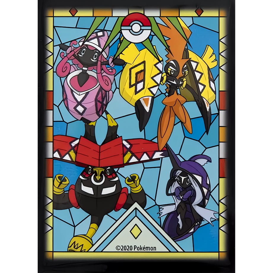 [Rose] Overseas Pokemon Center Exclusive Island Guardian Stained Glass Sleeve (2020)