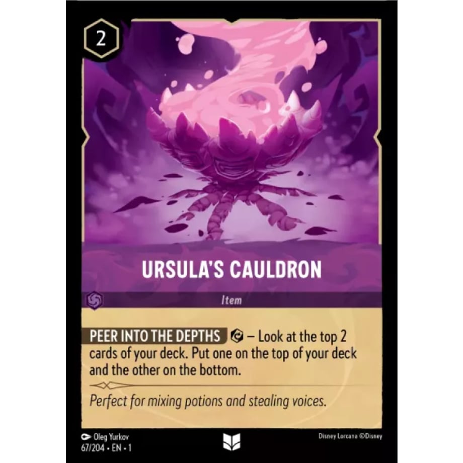 LORCANA Ursula's Cauldron [Uncommon] - 67/204-EN-1