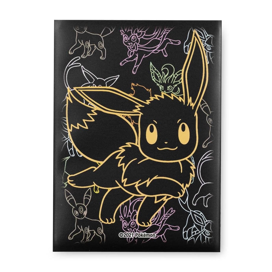 Pokemon Card Eevee and Evolution Card Sleeves (65 Cards)