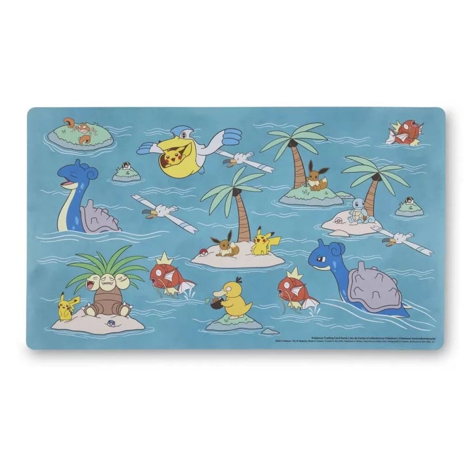 Pokemon Card Sunny Sea Playmat