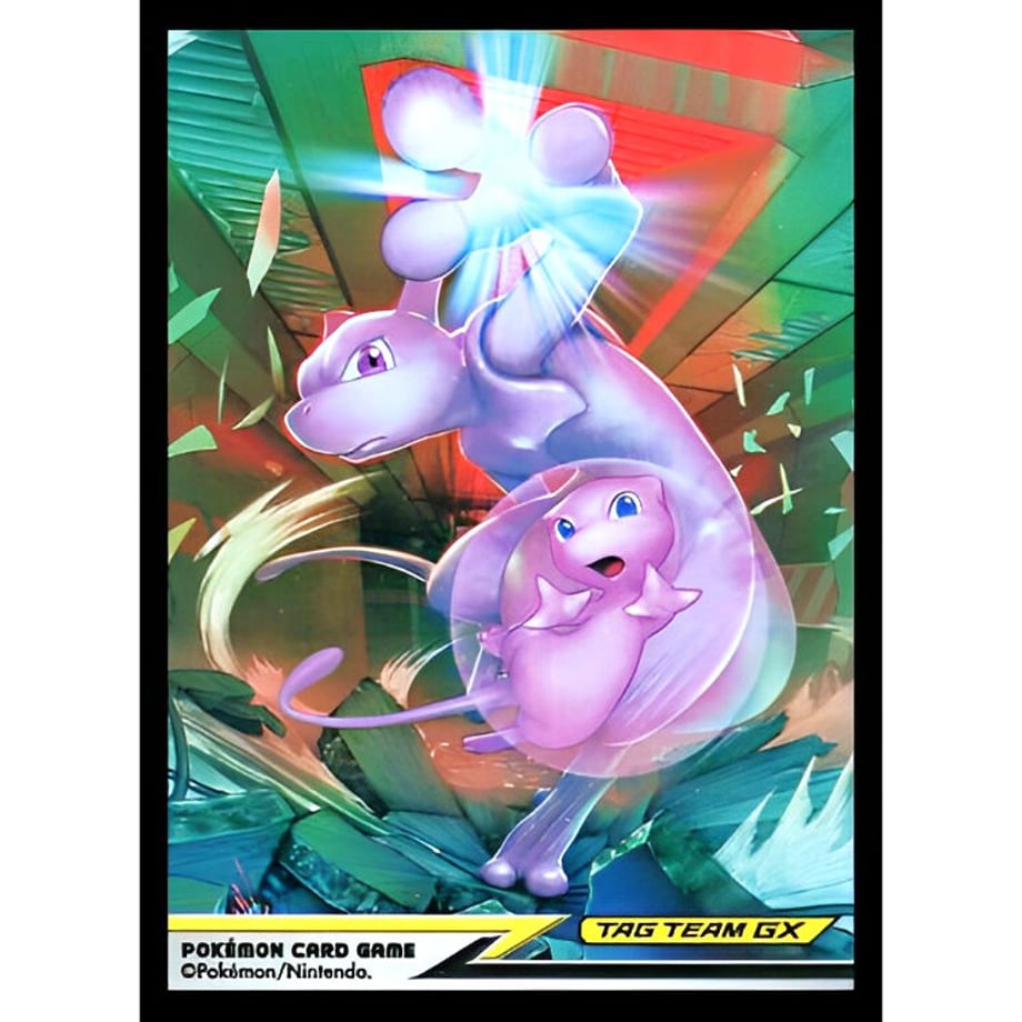 [Rose] Japanese version Pokemon Center exclusive Mewtwo &amp; Mew TAG TEAM GX (2019)