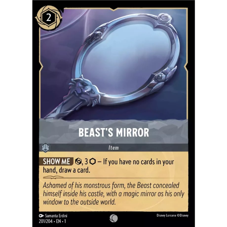 LORCANA Beast's Mirror [Common] - 201/204-EN-1