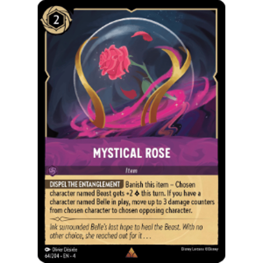 LORCANA Mystical Rose [Rare] / Mystical Rose - 64/204-EN-4