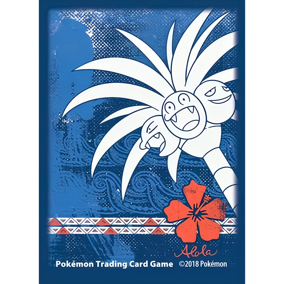 [Rose] Overseas Pokemon Center Exclusive Alolan Exegguto (Alolan Exegguto) Sleeve (2018)