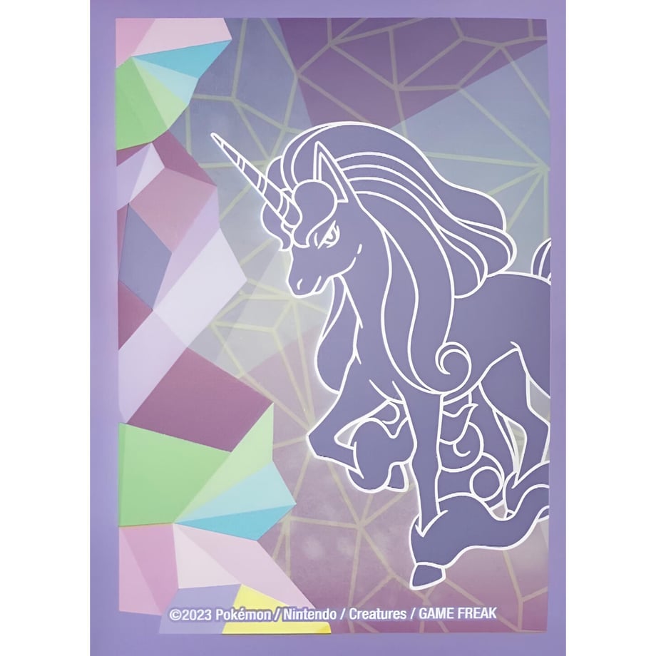 [Rose] Overseas Pokemon Center RAPIDASH™ FLAMES &amp; FAIRIES (Galar Gallop) Sleeve (2023)